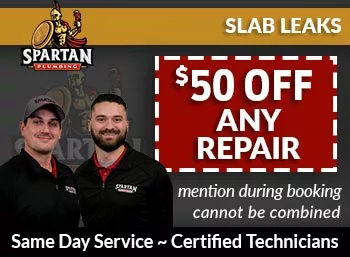 oakwood slab leak detection & repair Spartan Plumbing